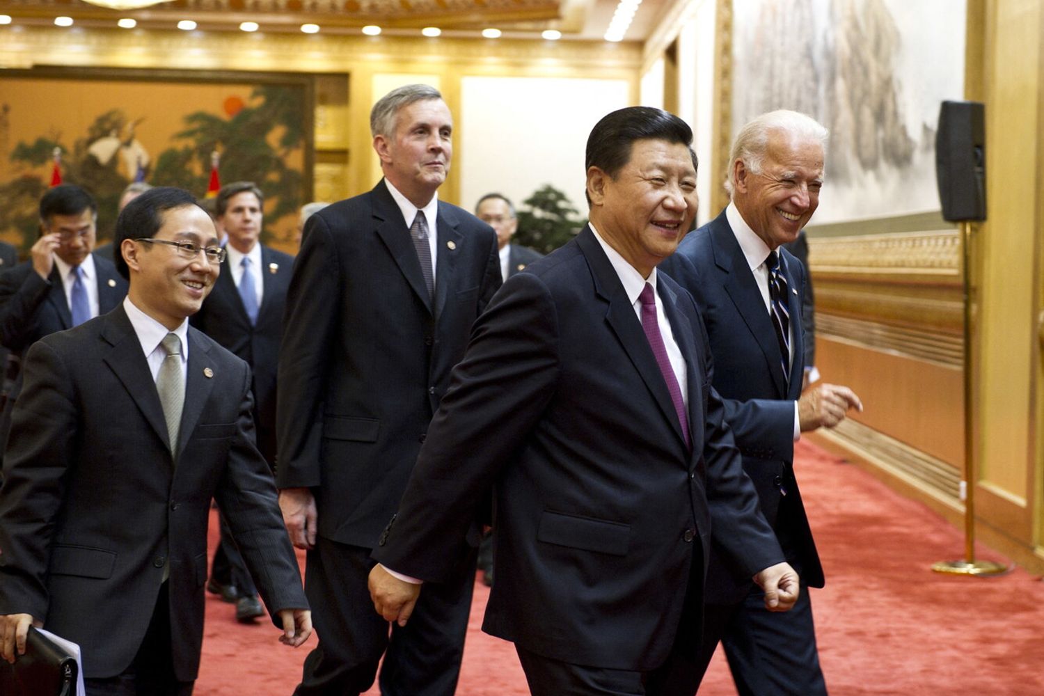 I leader Joe Biden e Xi-Jimping&nbsp;