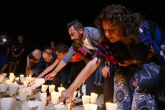 Veglia per celebrare le vittime del naufragio di Cutro