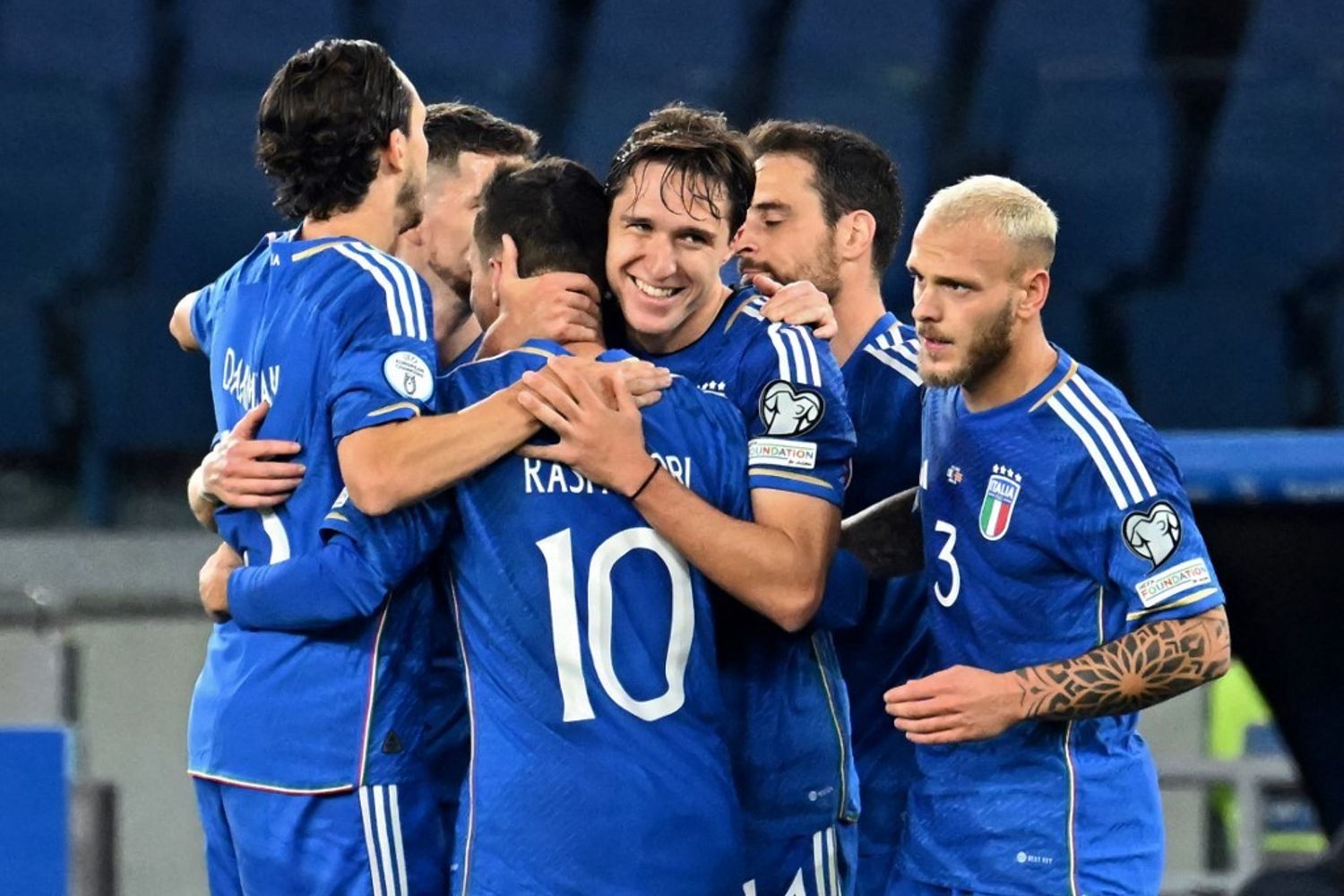 Federico Chiesa, autore di una doppietta