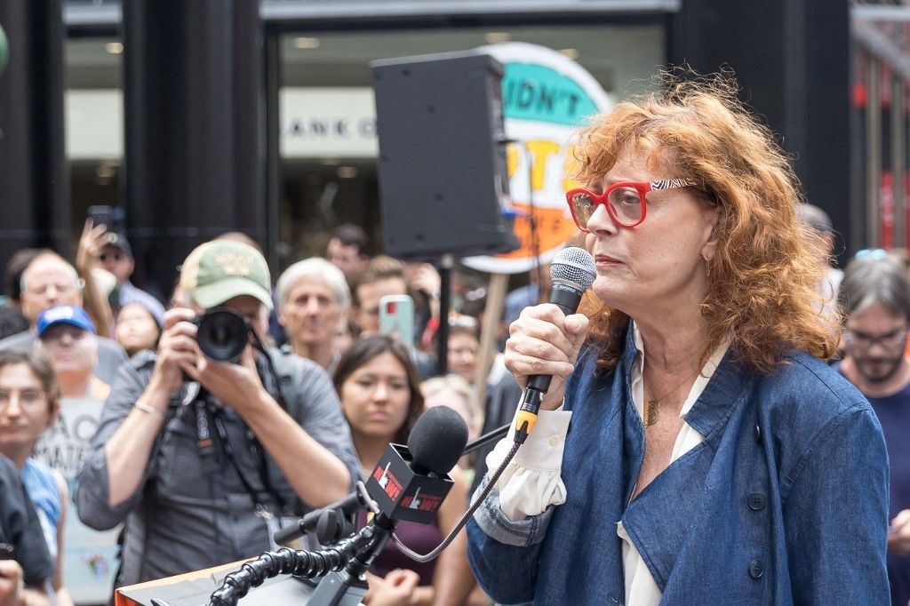 L'attrice Susan Sarandon
