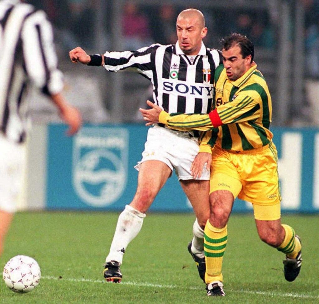 Gianluca Vialli, quando giocava nella Juventus
