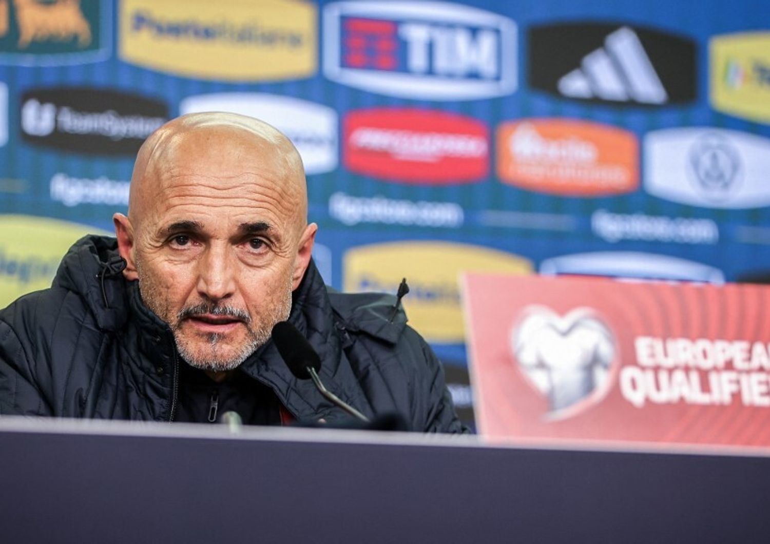 Luciano Spalletti in conferenza stampa