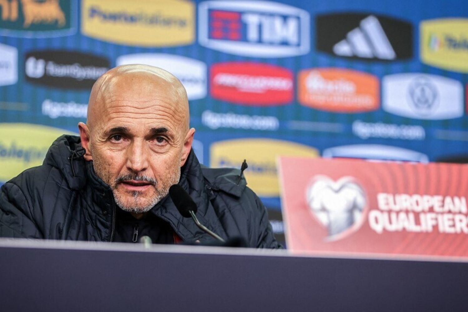 Luciano Spalletti in conferenza stampa