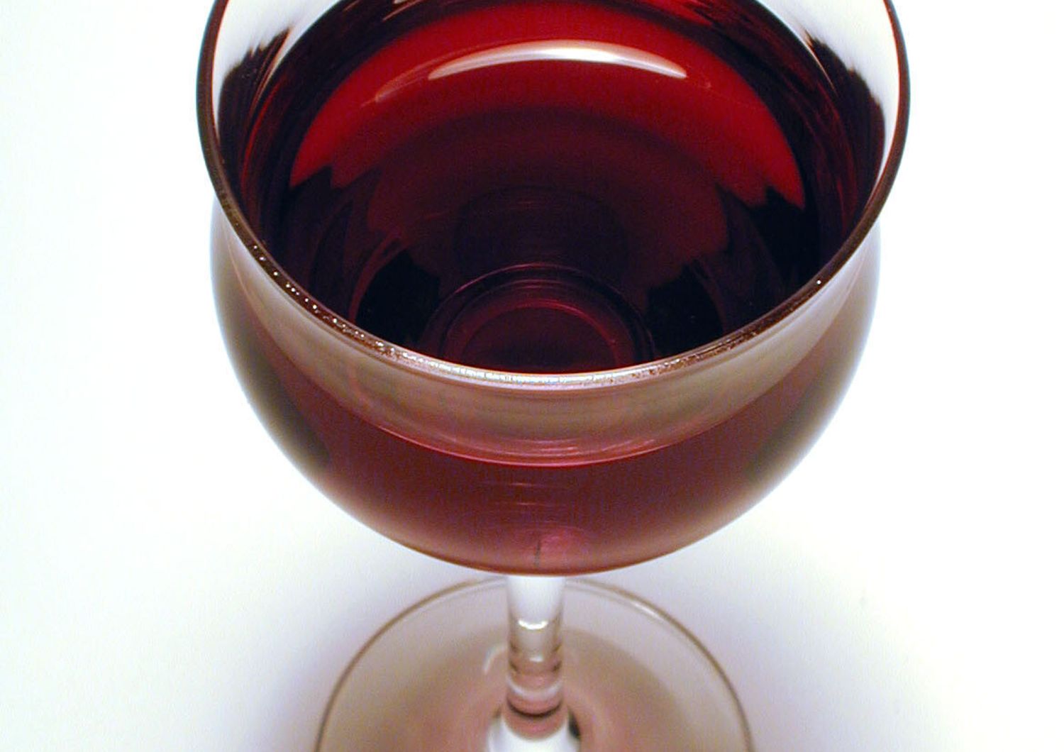 Calice di vino rosso
