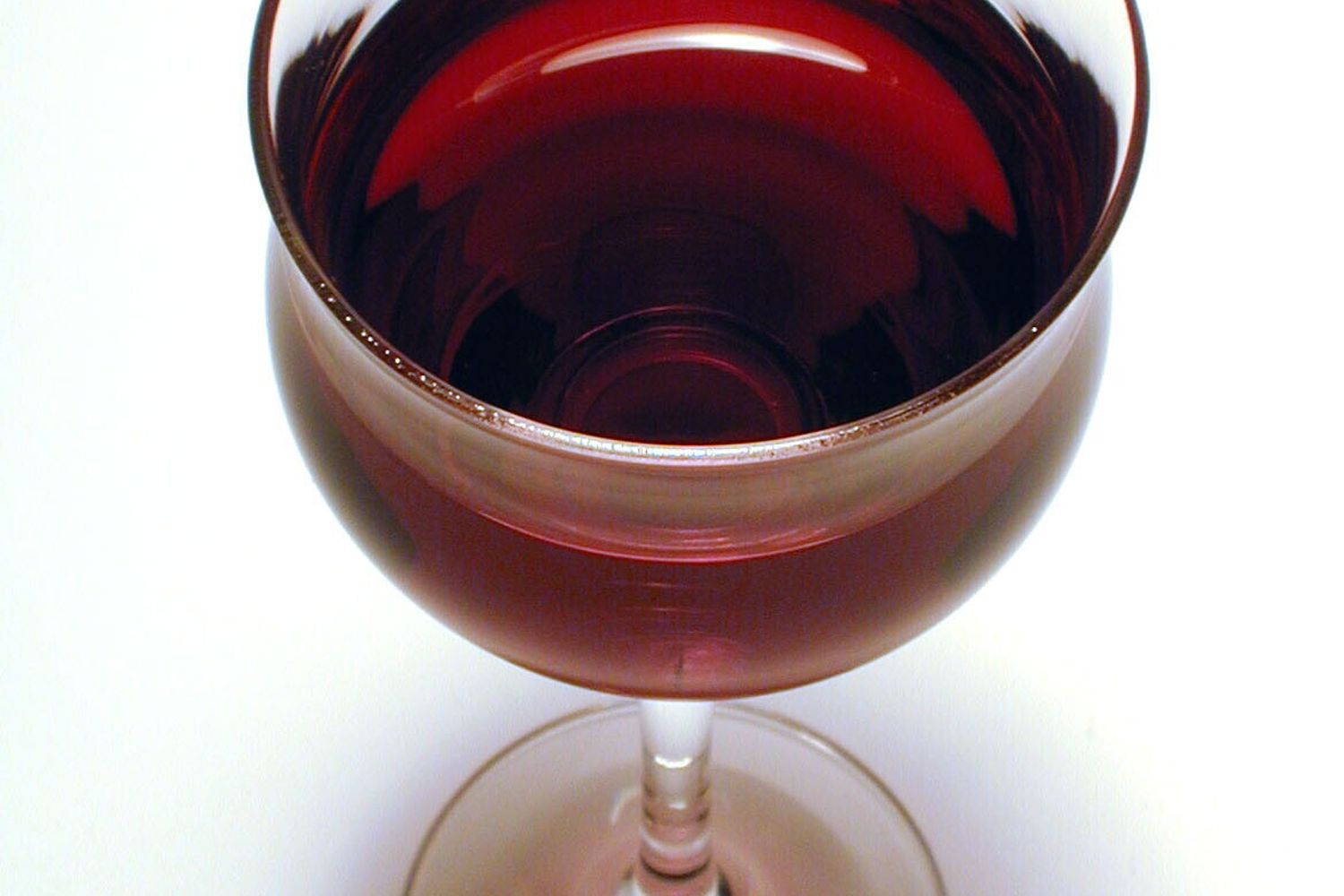 Calice di vino rosso