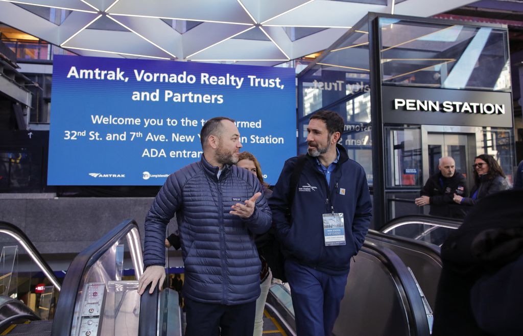 &nbsp;Penn Station appena ristrutturata, New York&nbsp;