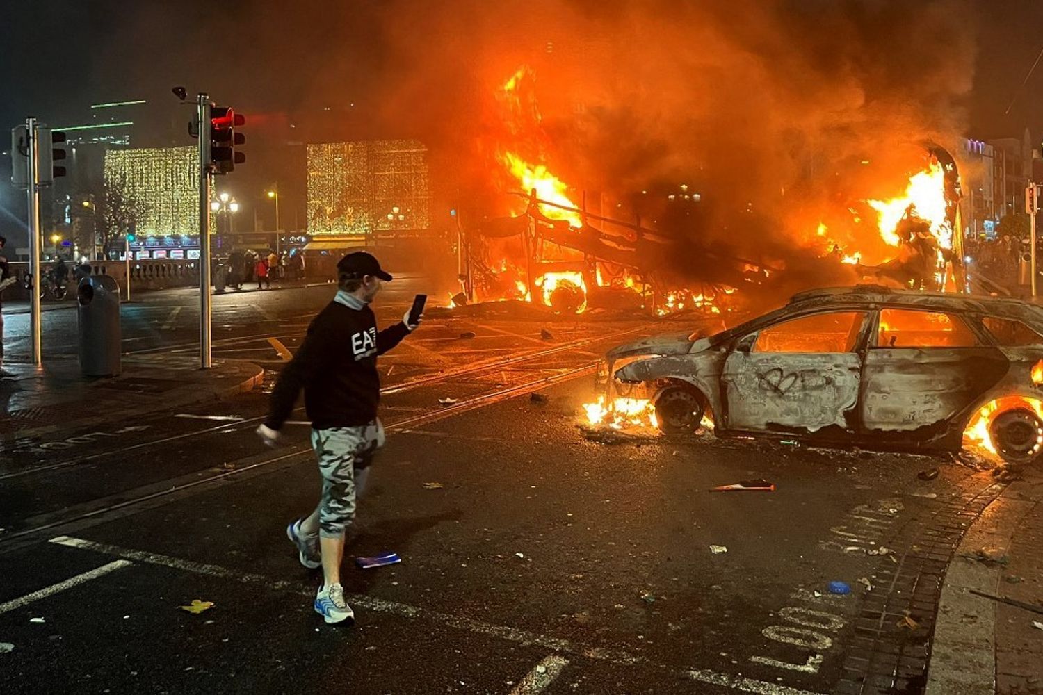 Notte di guerriglia a Dublino