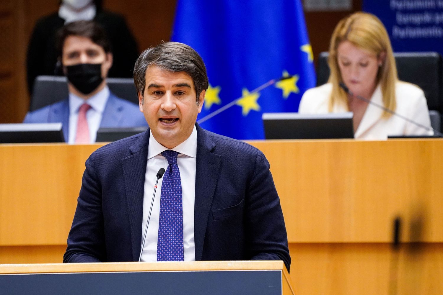 Le ministre italien des affaires européennes et prochain commissaire européen, Raffaele Fitto