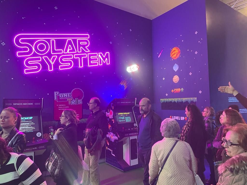 Videogame d'epoca per raccontare lo spazio alla mostra &quot;Macchine del Tempo&quot;