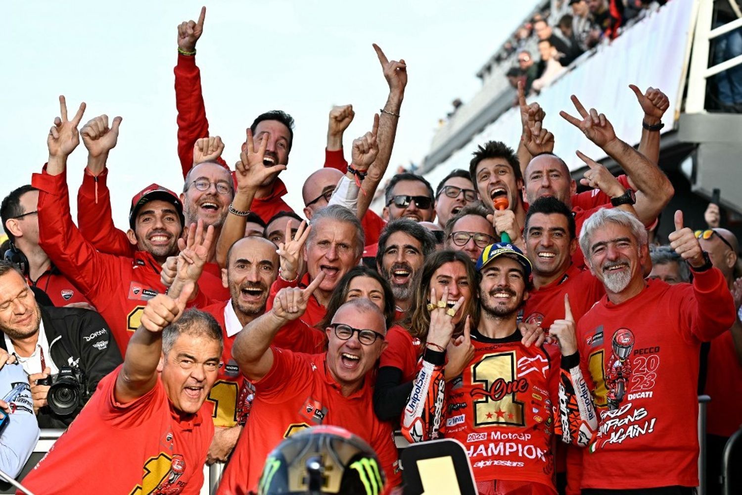 Bagnaia campione MotoGp