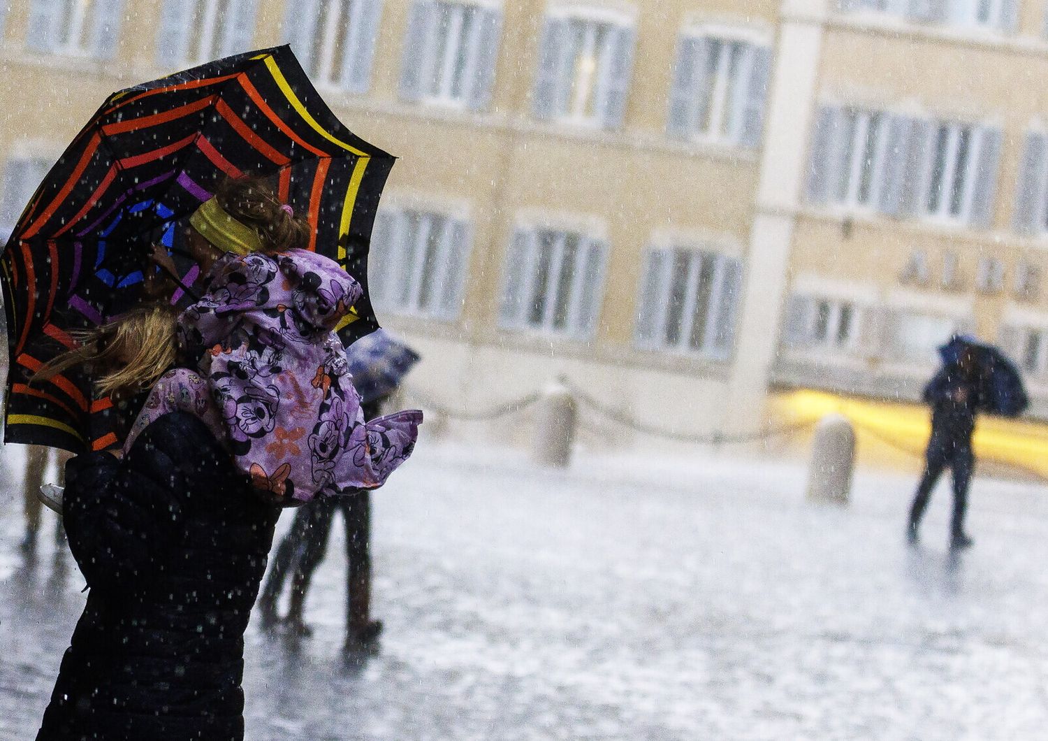 Roma, maltempo in citt&agrave;