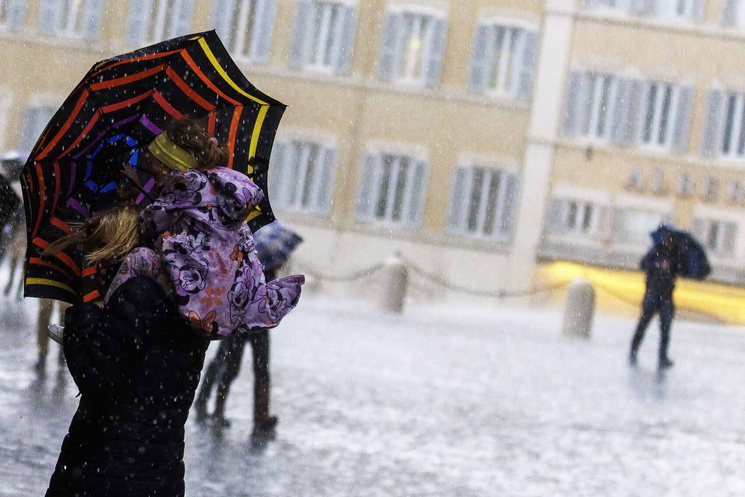 Roma, maltempo in citt&agrave;