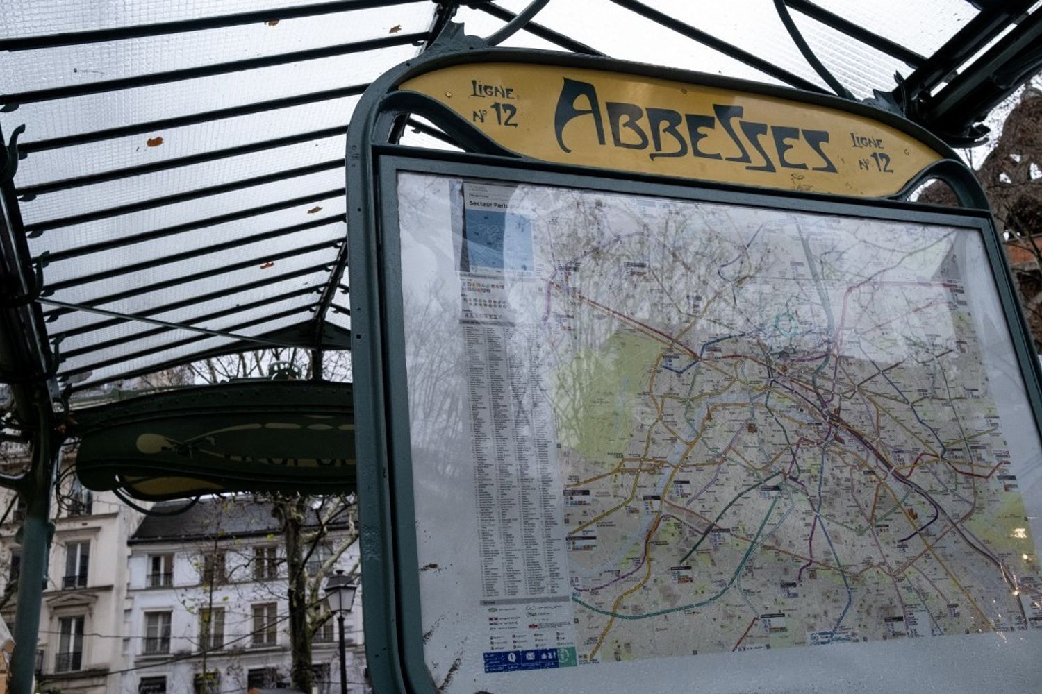 Mappa metro di Parigi