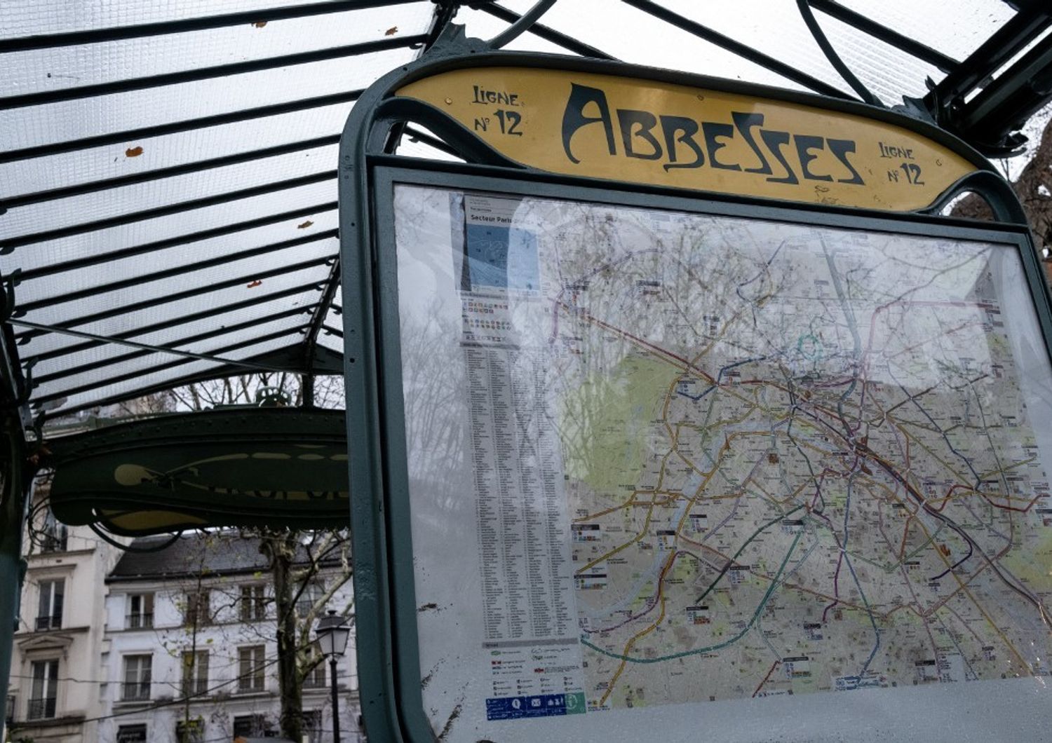 Mappa metro di Parigi