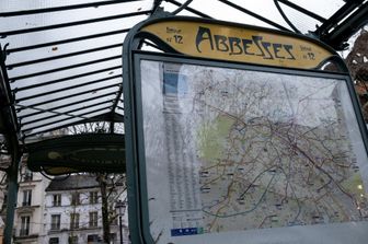 Mappa metro di Parigi