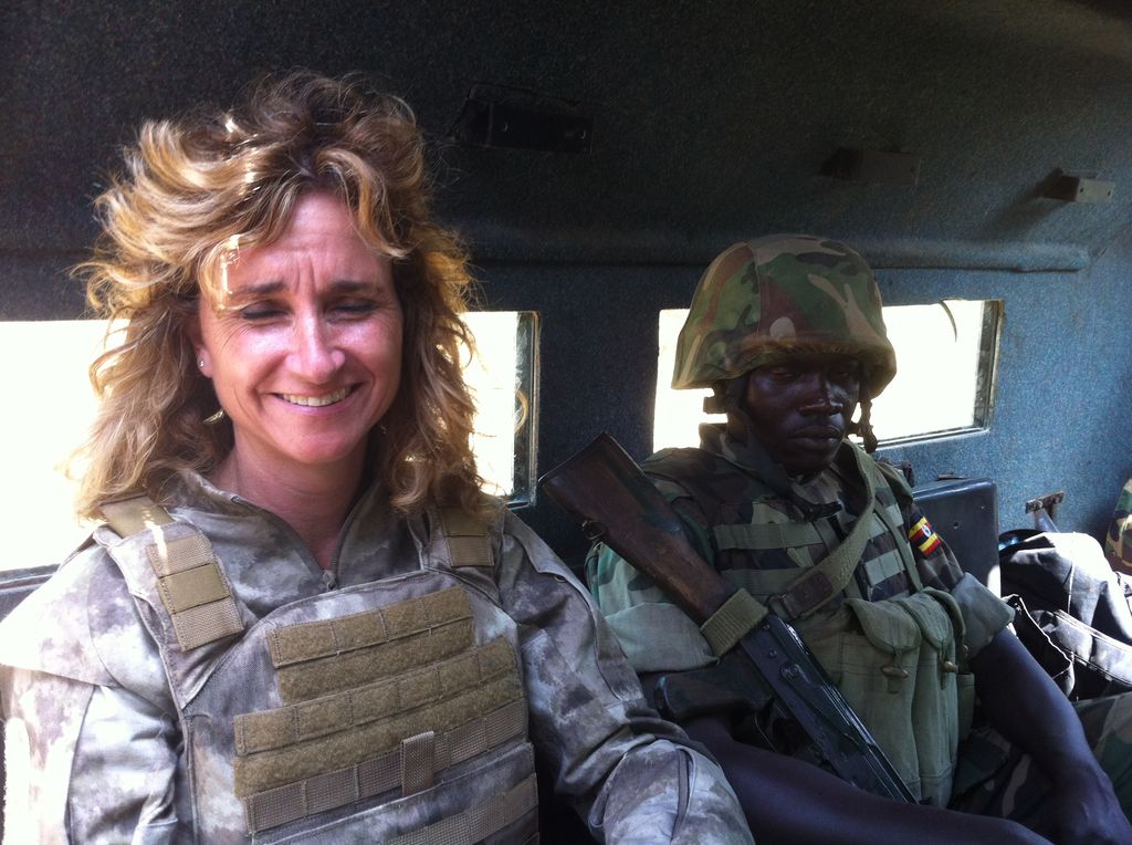 Anna Prouse in Somalia