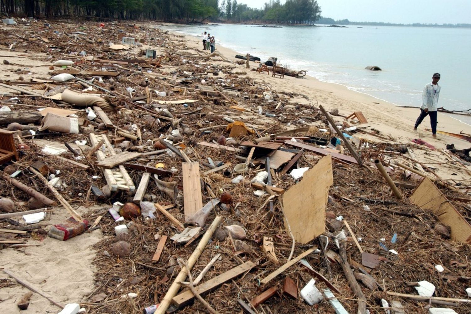 Gli effetti di uno tzunami