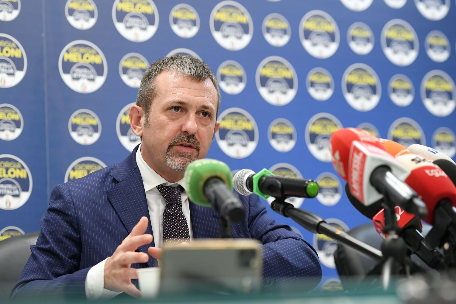 Il sottosegretario alla Giustizia Andrea Delmastro&nbsp;