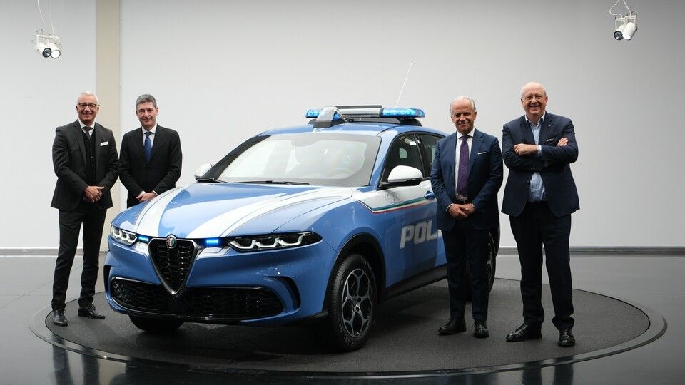 La nuova &quot;Pantera&quot; della Polizia Alfa Romeo Tonale