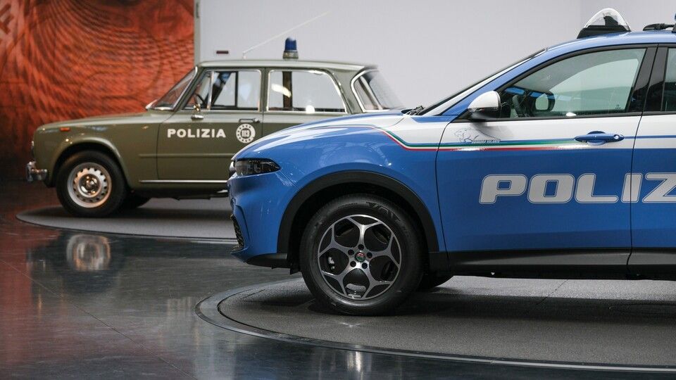 La nuova &quot;Pantera&quot; della Polizia Alfa Romeo Tonale