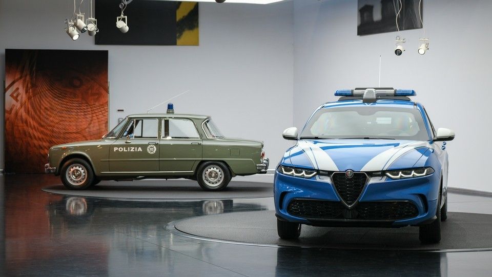 &nbsp;La nuova &quot;Pantera&quot; della Polizia Alfa Romeo Tonale