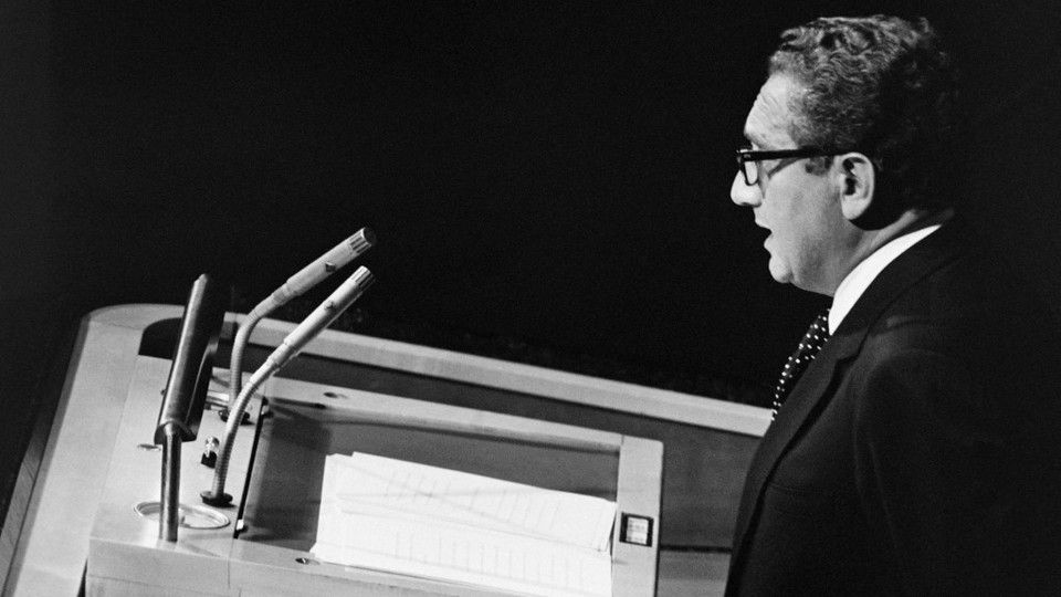 Henry Kissinger alle Nazioni Unite &nbsp;