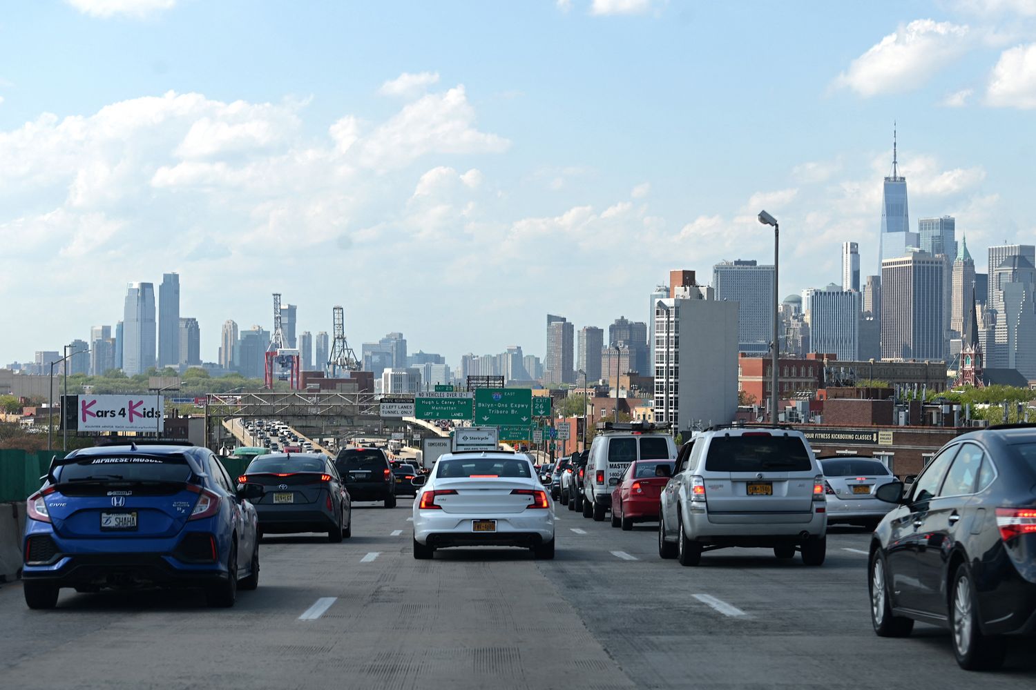 &nbsp;Ingorgo all'ingresso di New York City