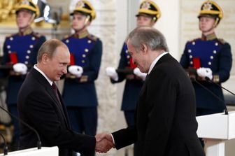 Valeri Gergiev e Vladimir Putin