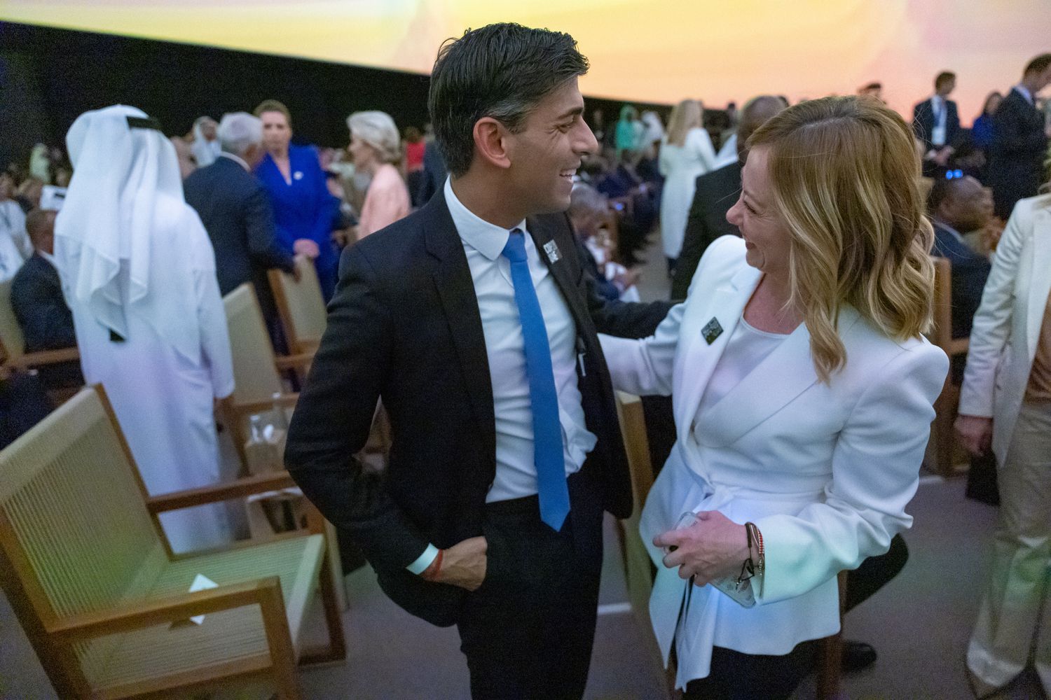 Giorgia Meloni al Cop 28