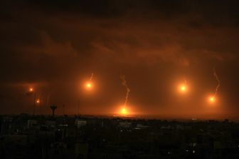 Bombe sulla Striscia di Gaza