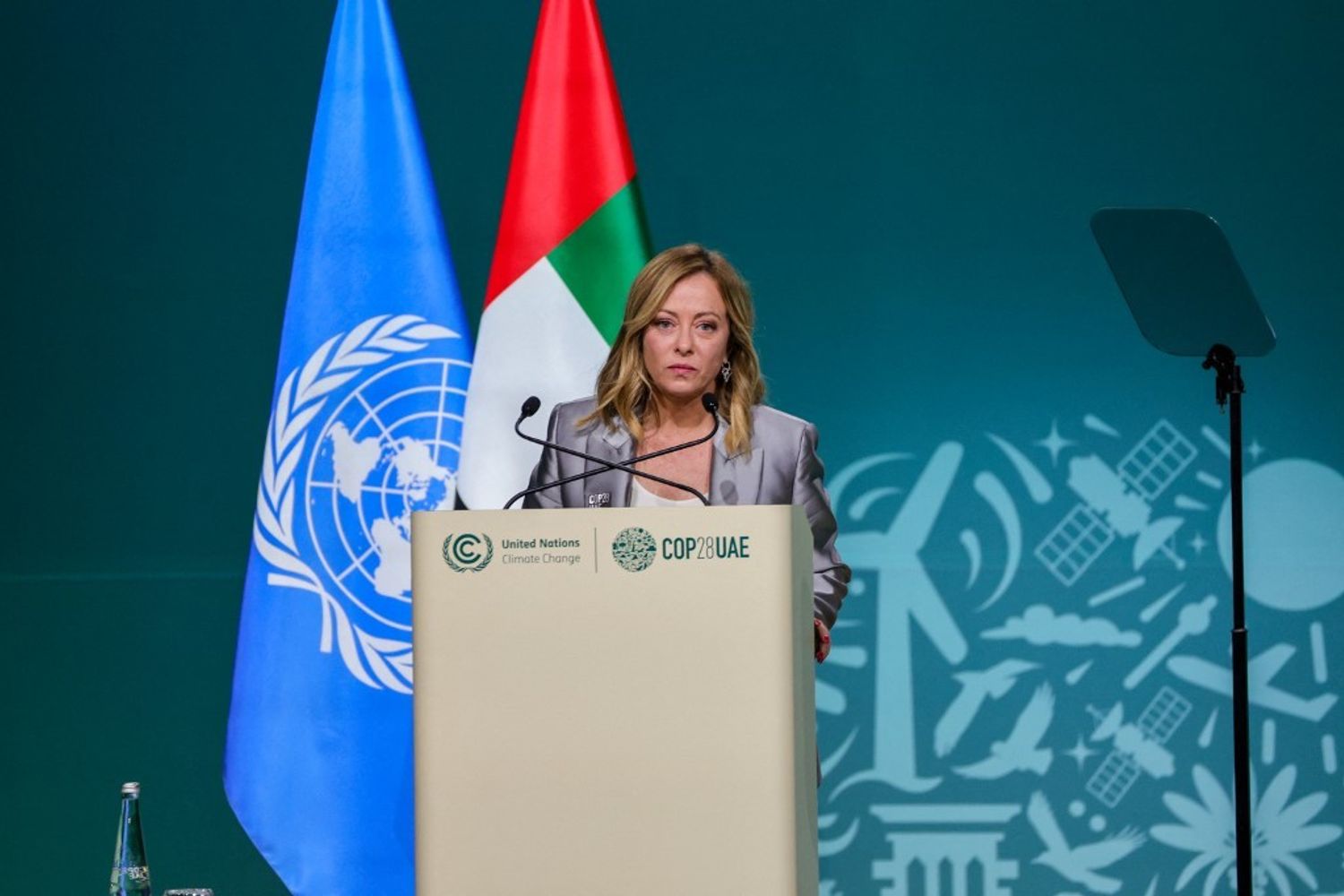Giorgia Meloni alla Cop28