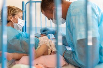 Reparto per le emergenze pediatriche