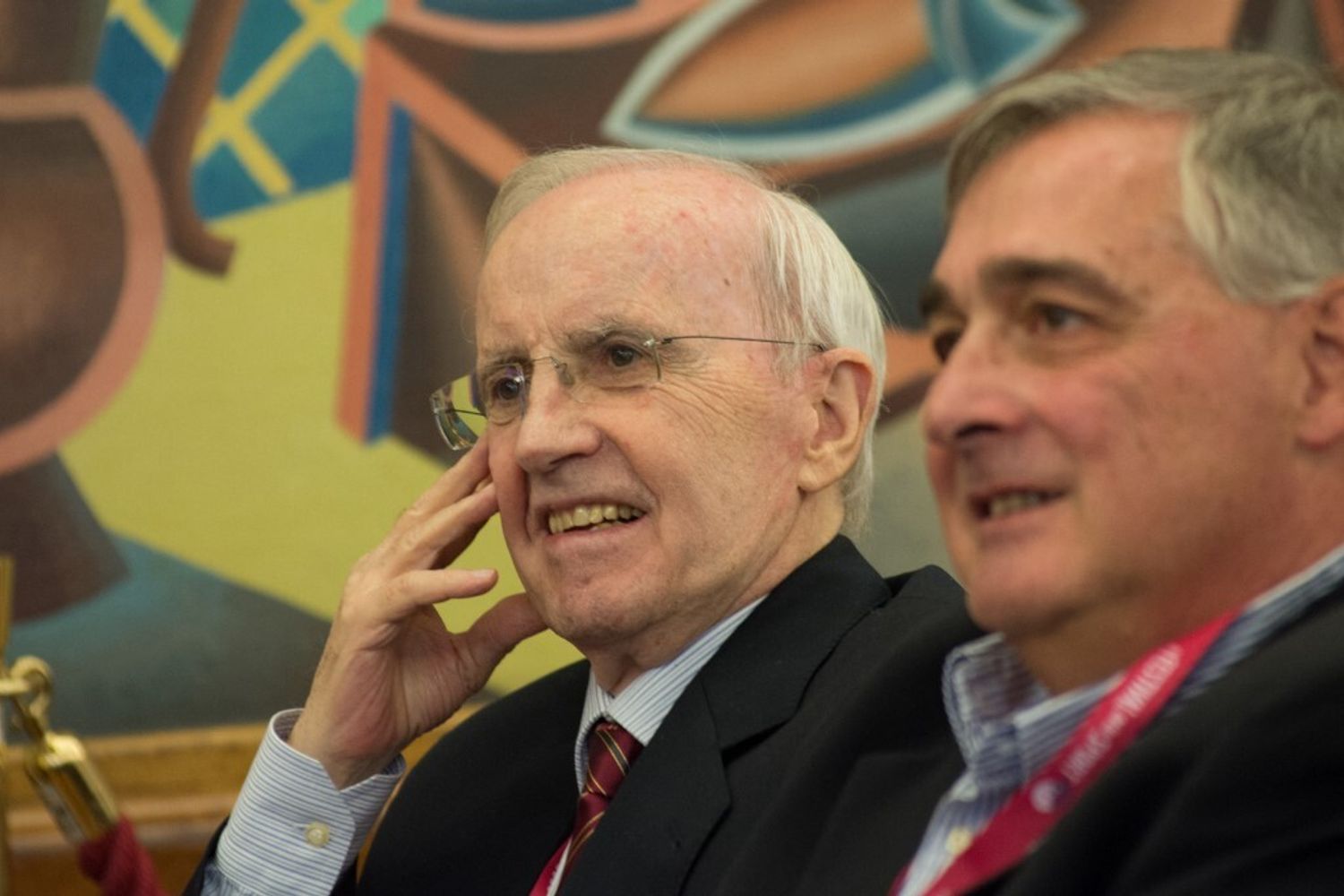 Dan Peterson al Festival dello Sport, a Trento, nel 2018