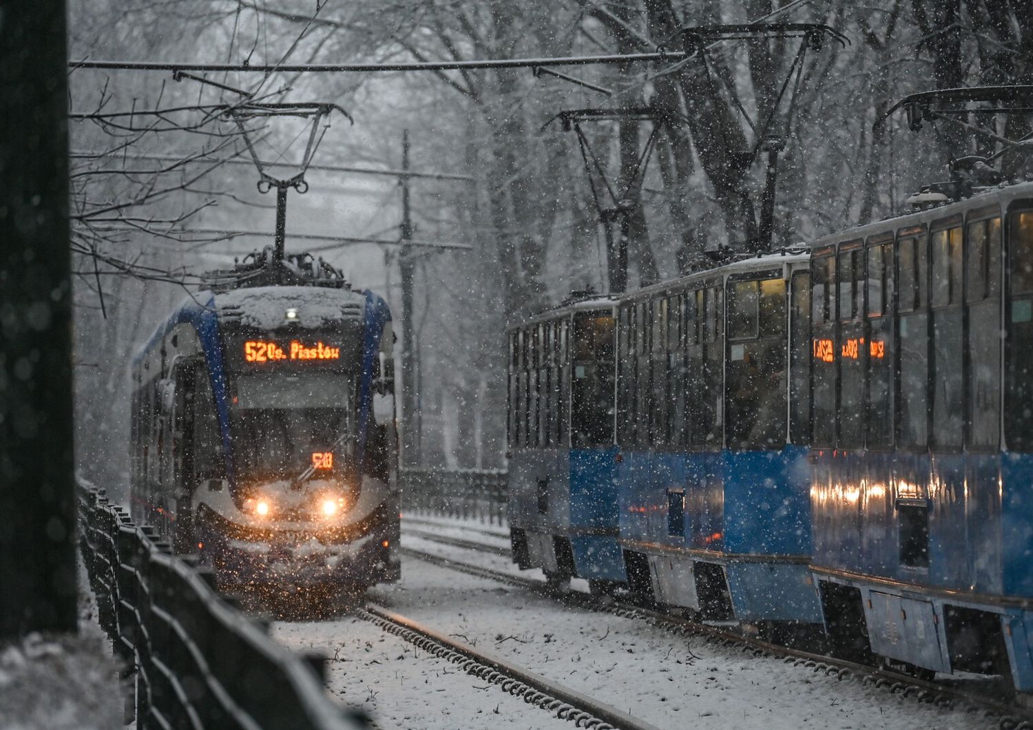 &nbsp;Trasporti in tilt per neve