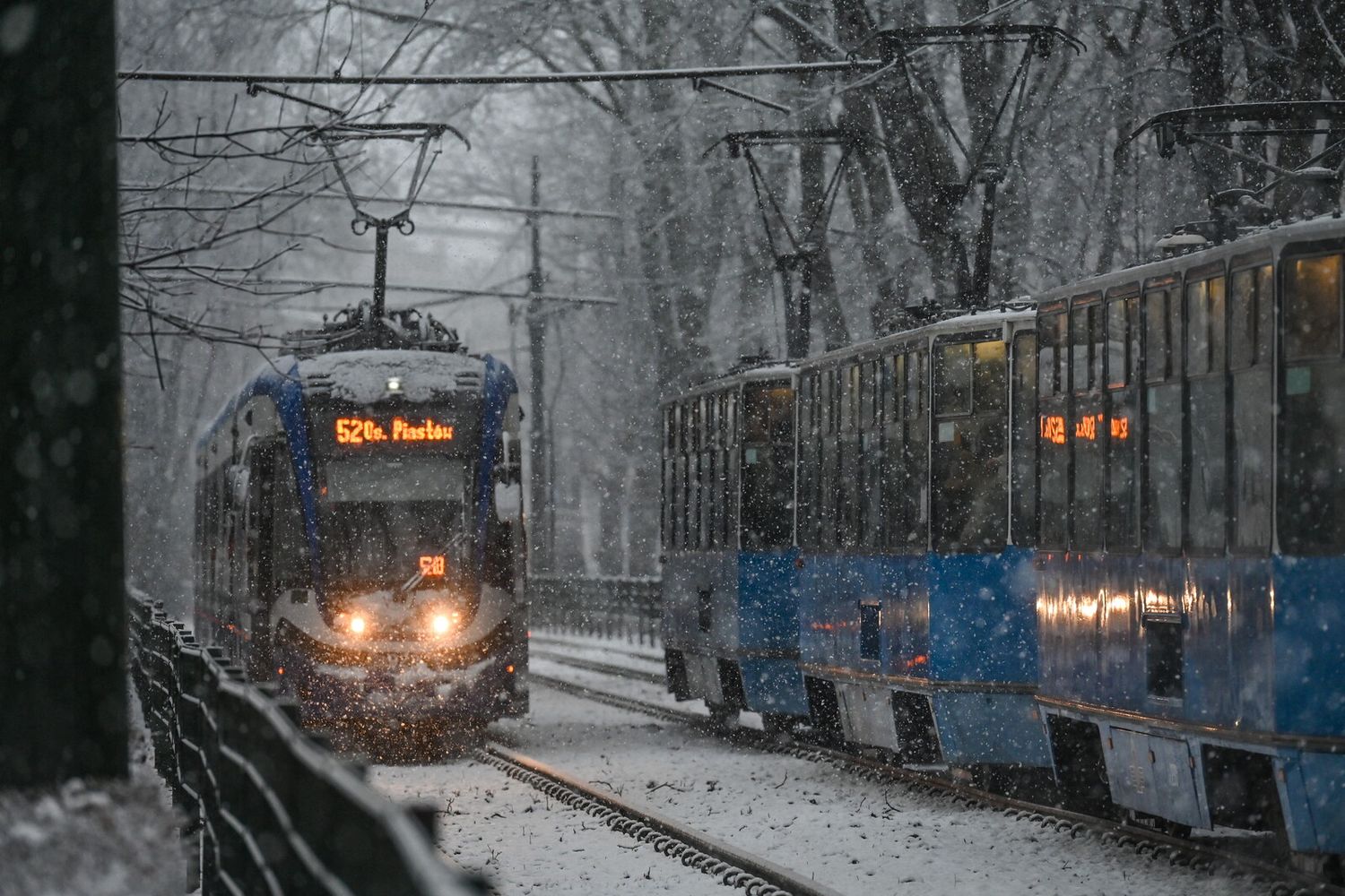 &nbsp;Trasporti in tilt per neve