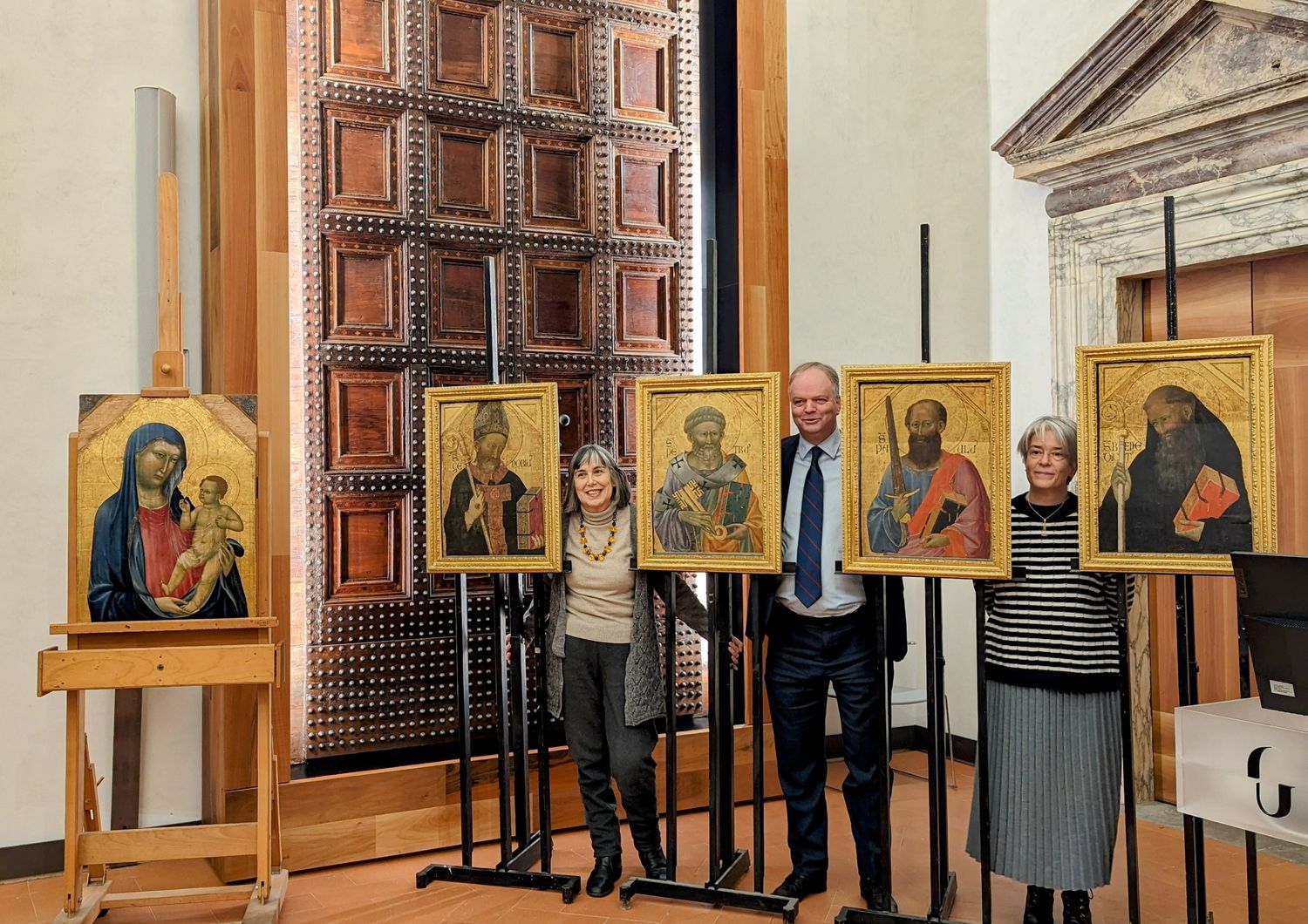 arte uffizi firenze ricomposti polittici medievali acquisto dipinti