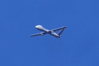 Un drone militare