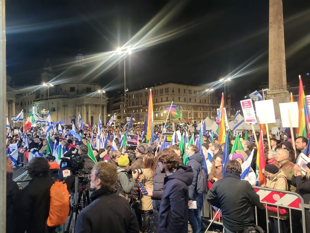 Il popolo d'Israele si raccoglie a Roma per la pace