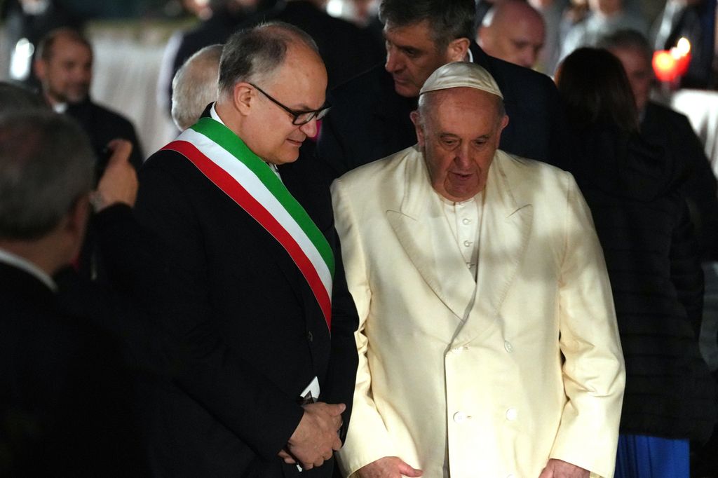 Roberto Gualtieri e Papa Francesco