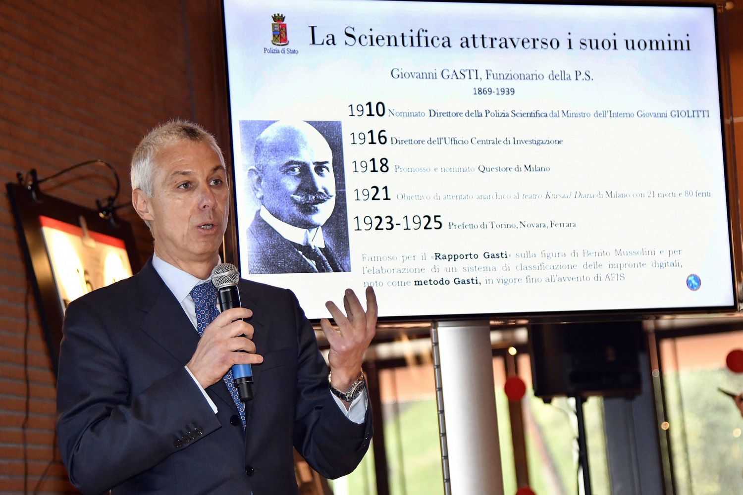 Il prefetto Vittorio Rizzi