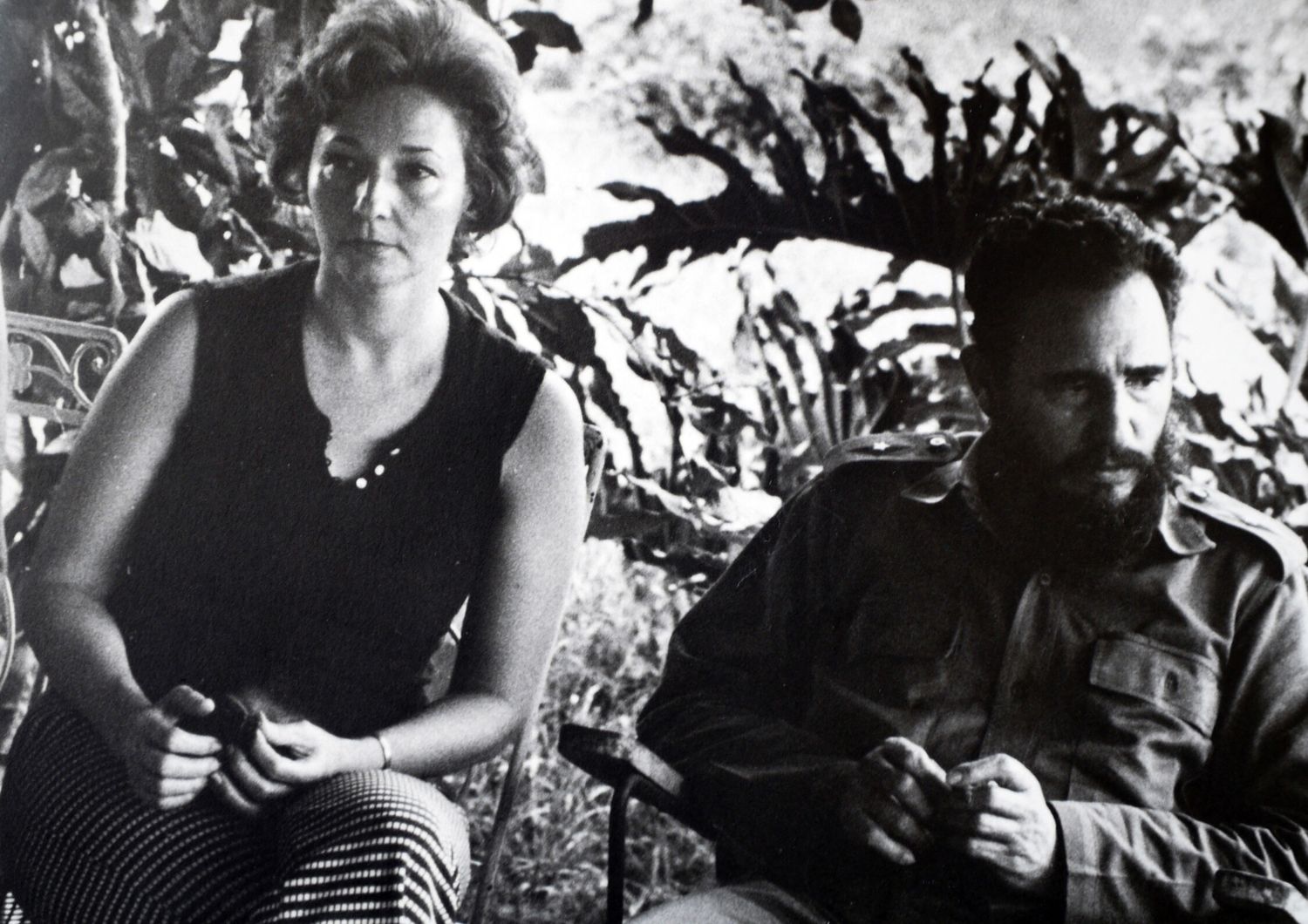 Juanita e Fidel Castro