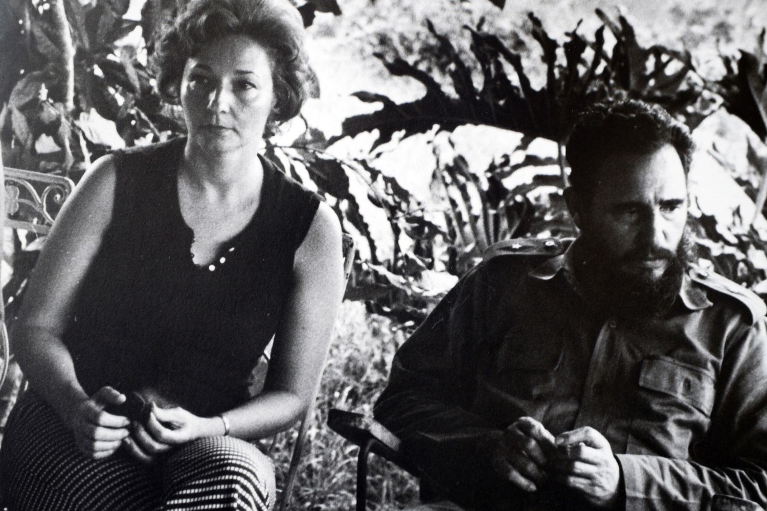 Juanita e Fidel Castro