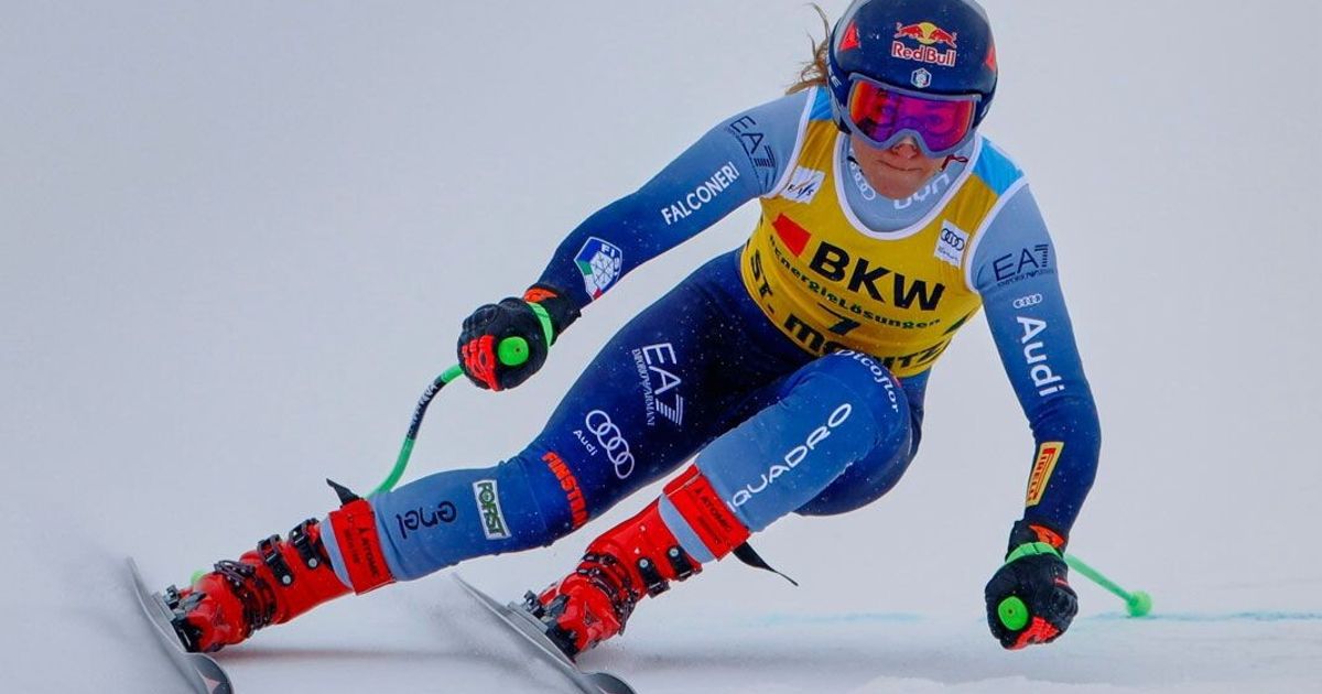 Sofia Goggia in testa alla coppa del mondo di supergigante