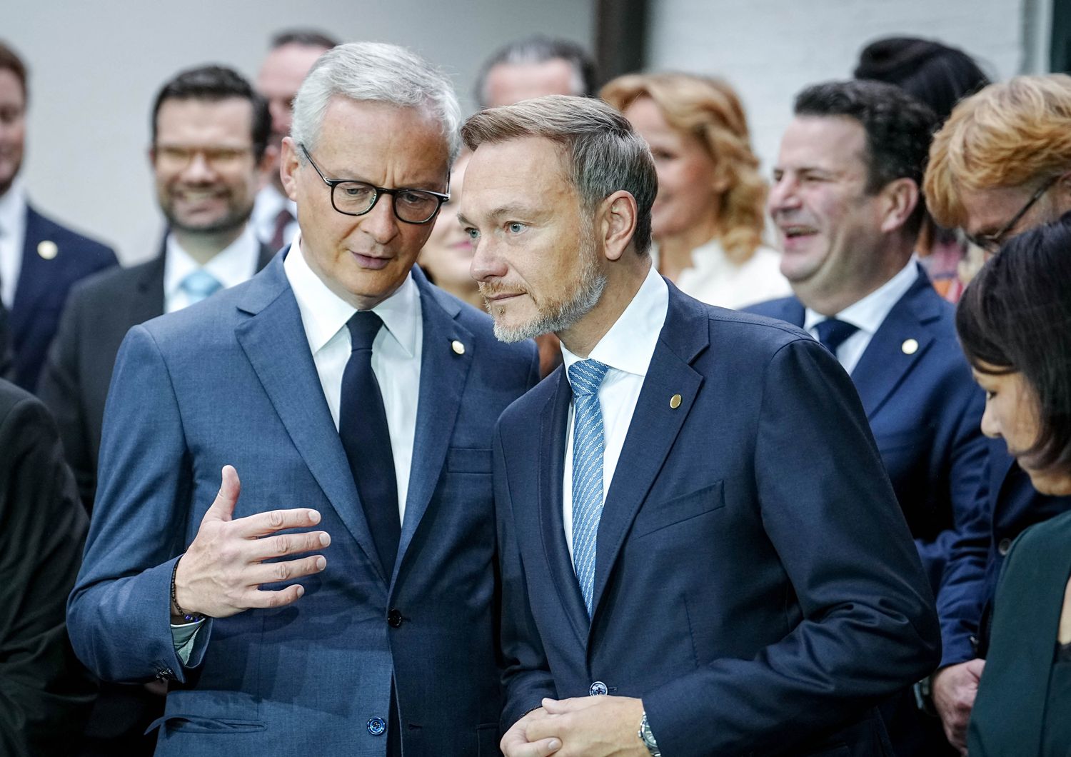 I ministri delle Finanze di Francia e Germania, Bruno Le Maire e Christian Lindner