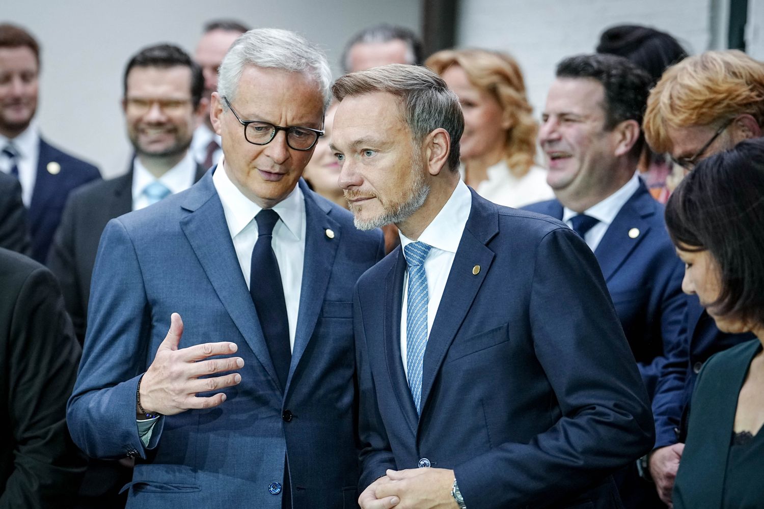 I ministri delle Finanze di Francia e Germania, Bruno Le Maire e Christian Lindner