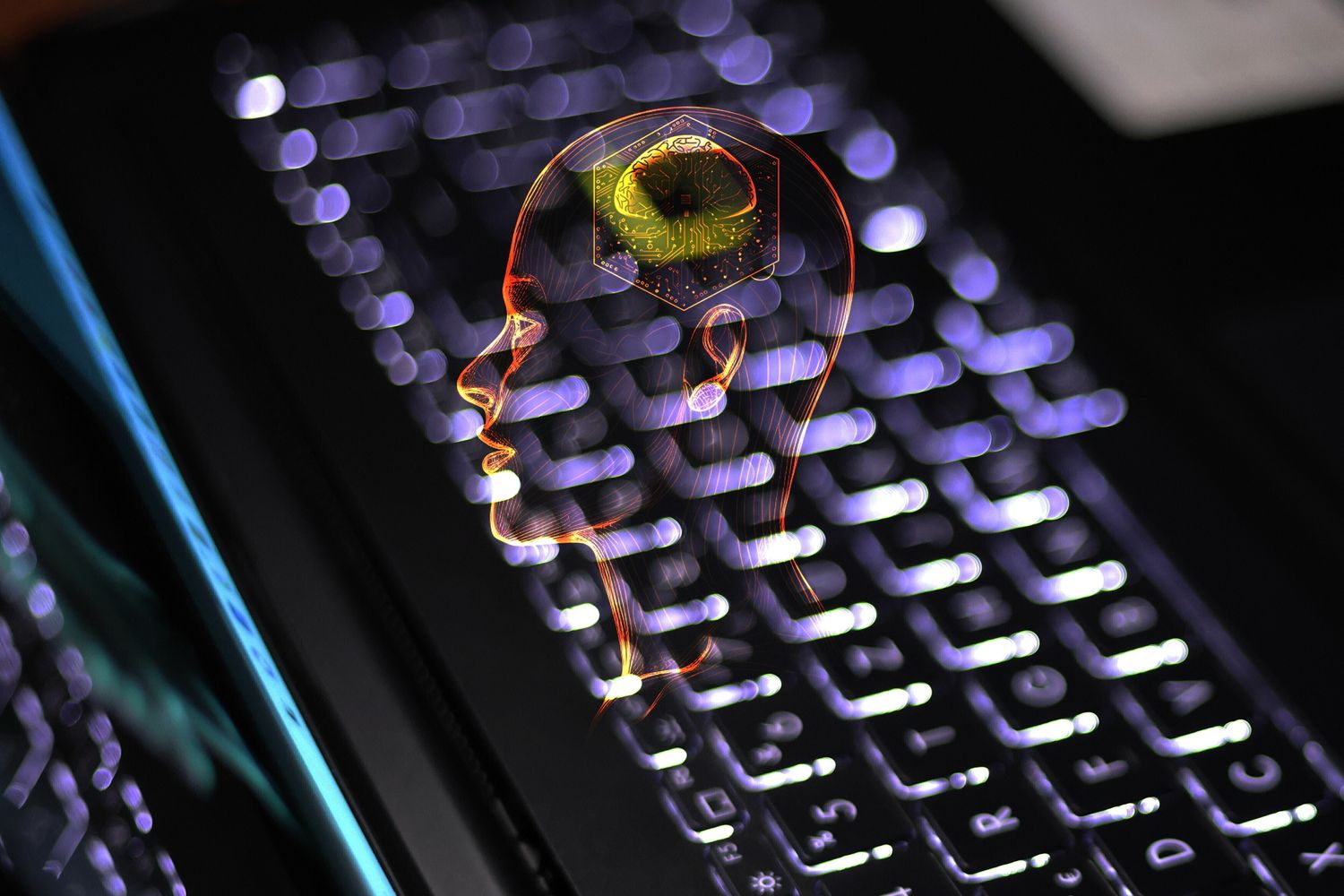 Immagine simbolica sull'Intelligenza Artificiale