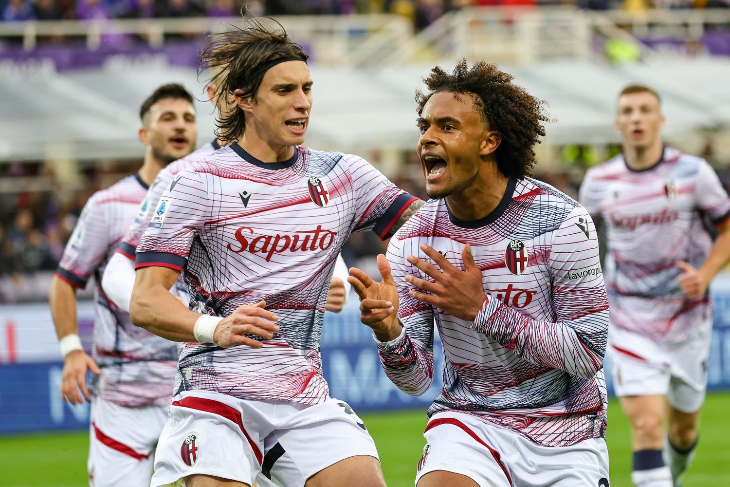 L'esultanza di Zirkzee