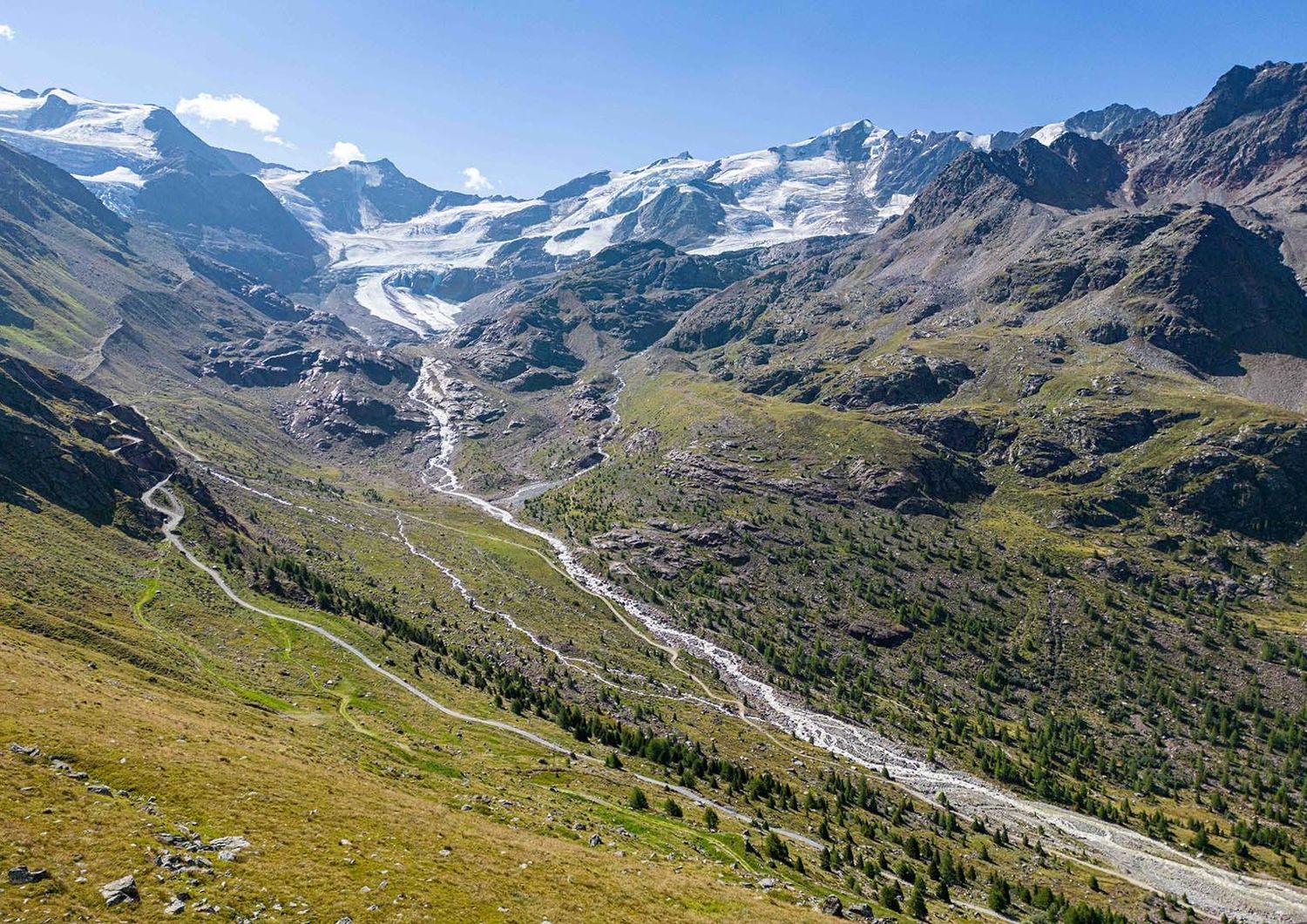 Ghiacciaio italiano, Alpi venete