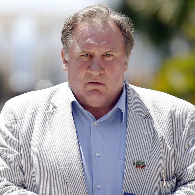 &nbsp;L'attore francese G&eacute;rard Depardieu