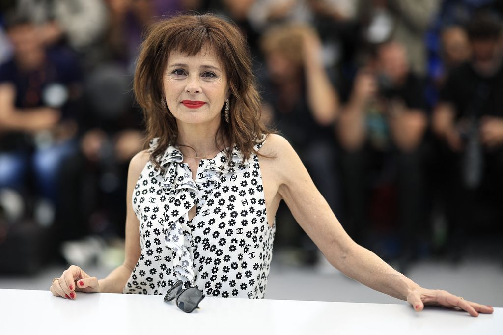 &nbsp;L'attrice Anouk Grinberg